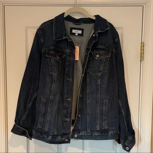 Loft Plus Denim Jacket NWT